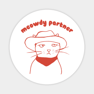 Meowdy partner Magnet